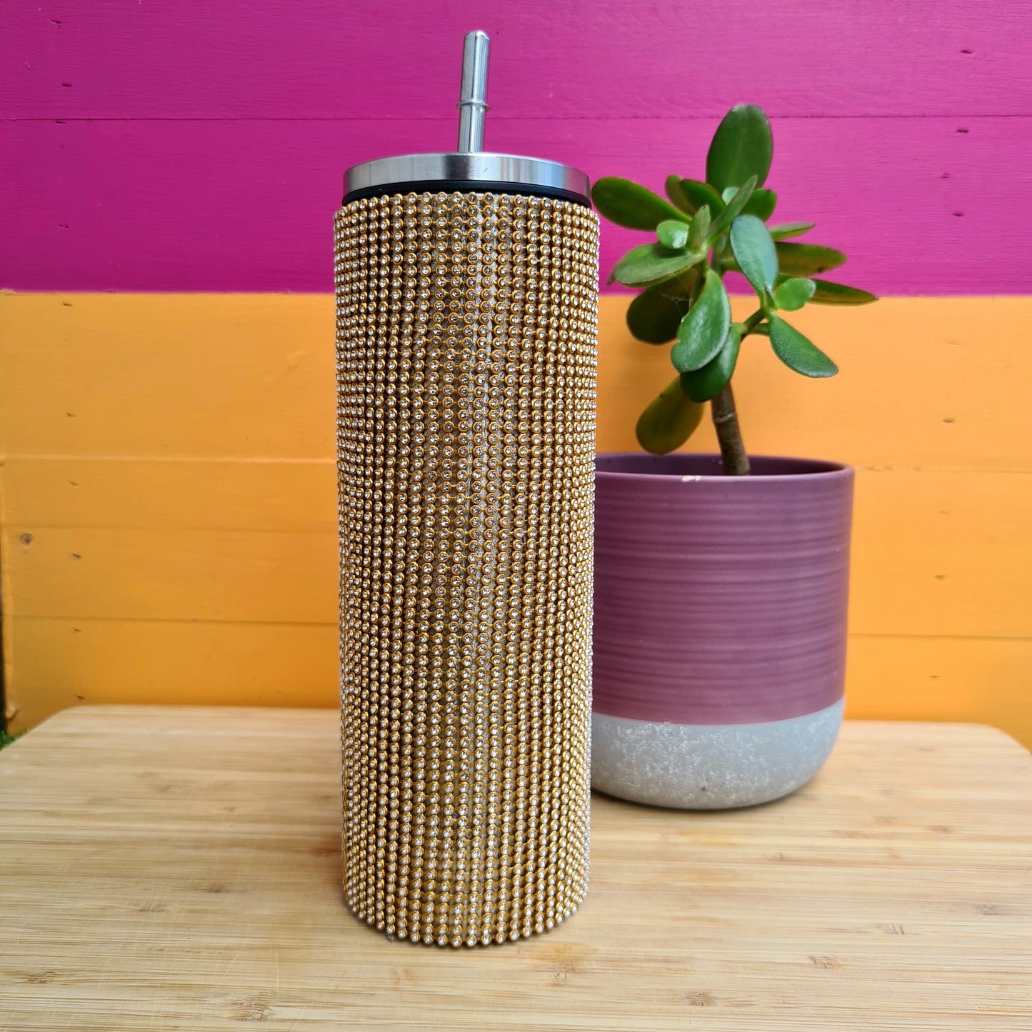 Rhinestone Stainless Steel Tumblers