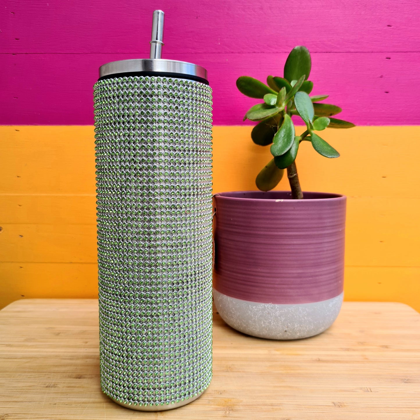 Rhinestone Stainless Steel Tumblers