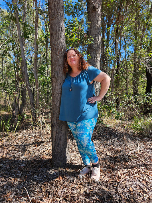 Mystical Feathers Kids Leggings