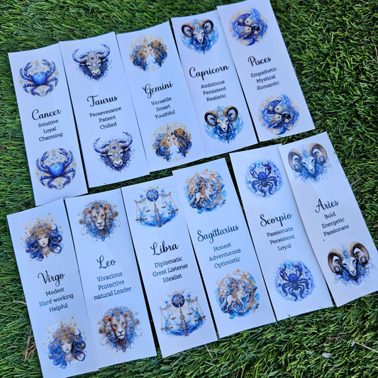 Star sign Acrylic Bookmarks