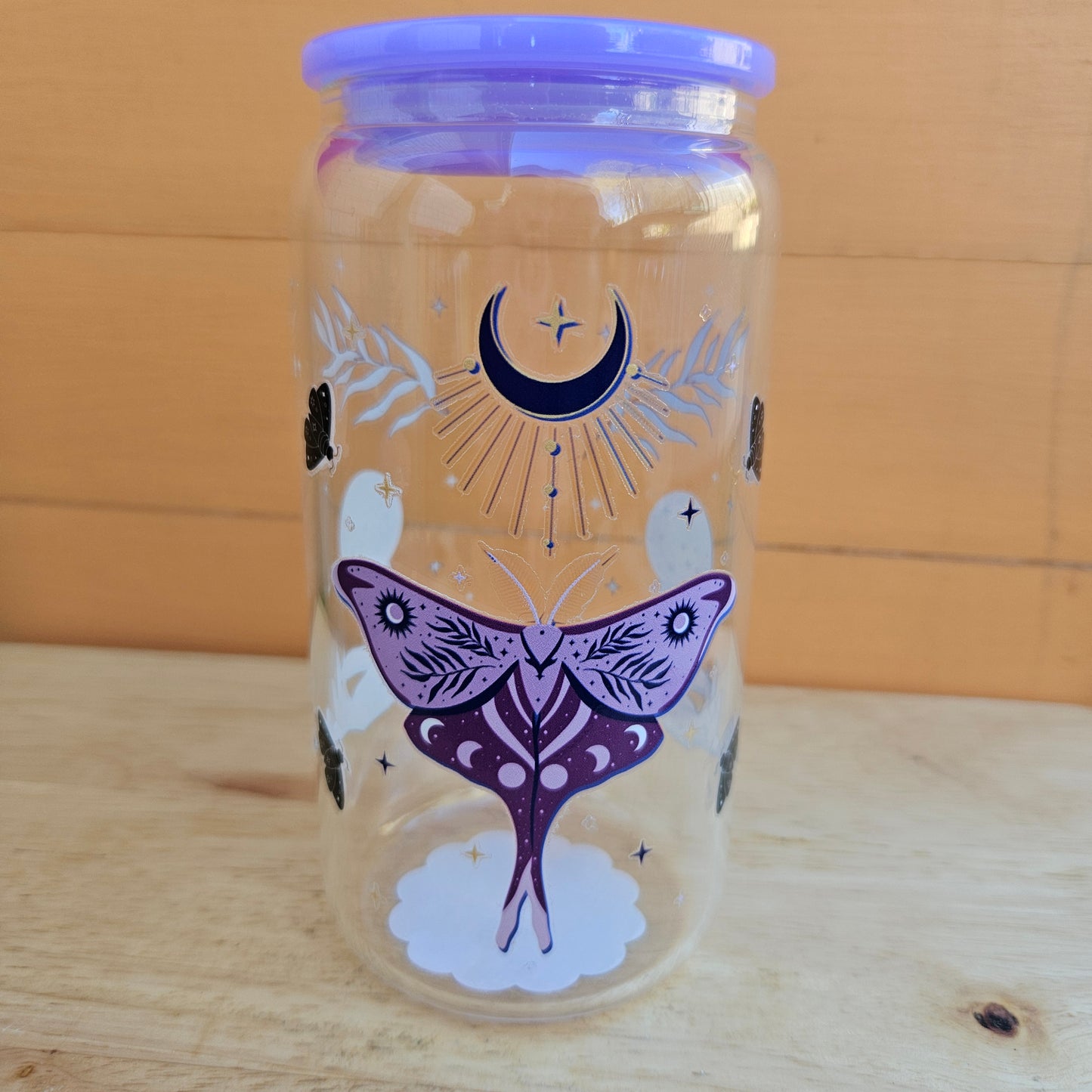 Spiritual Clear Glass Tumbler - 16oz