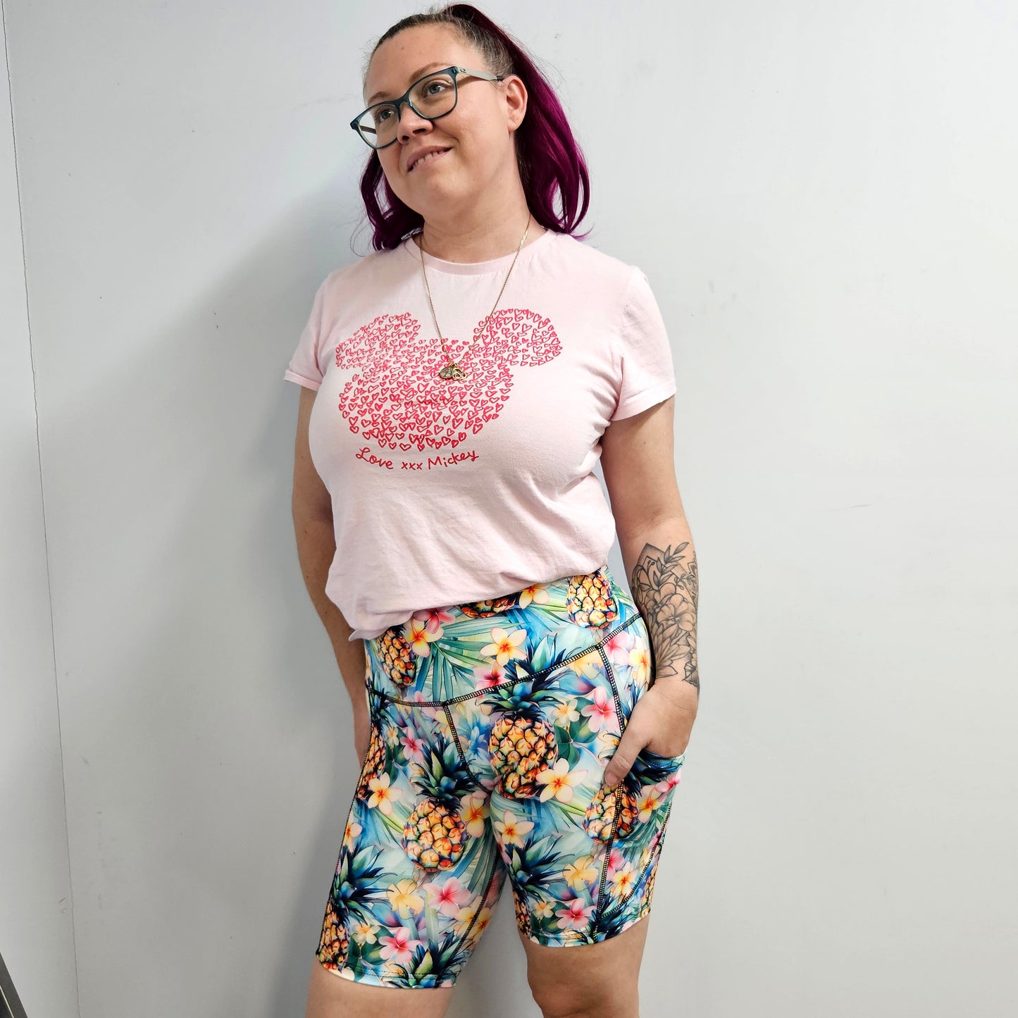 Pineapple Paradise Bike Shorts