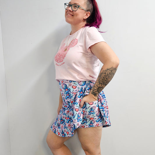 Voodoo Doll Skort