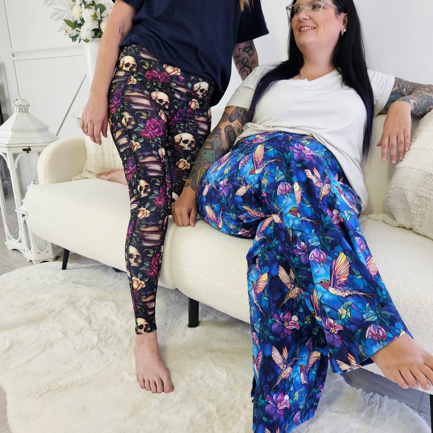 Skulls & Stories Full Length Leggings