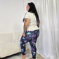 Poisoned Garden 3/4 Capri Length Leggings