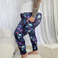 Poisoned Garden 3/4 Capri Length Leggings