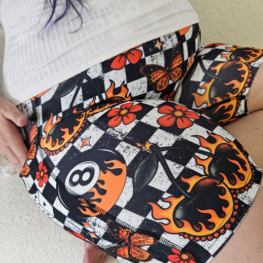 Diner Days Bike Shorts