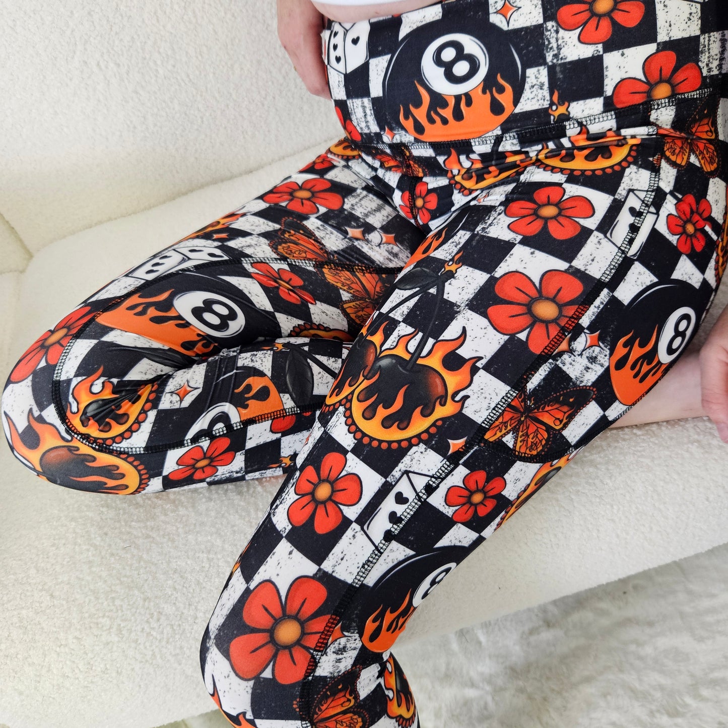 Diner Days Full Length Leggings