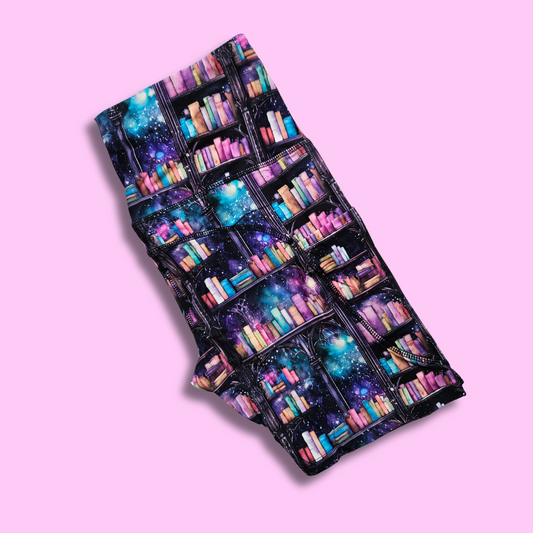 Bookshelf Pockets Bike Shorts