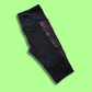 Black Leggings w/ Patterned Pockets - Sun & Moon