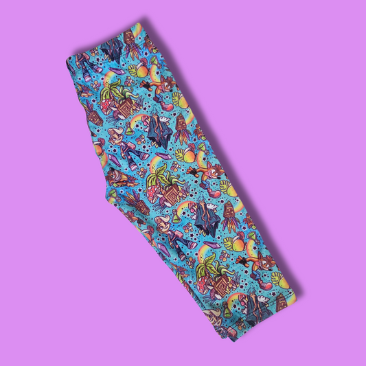 Crash Kids Capri Leggings