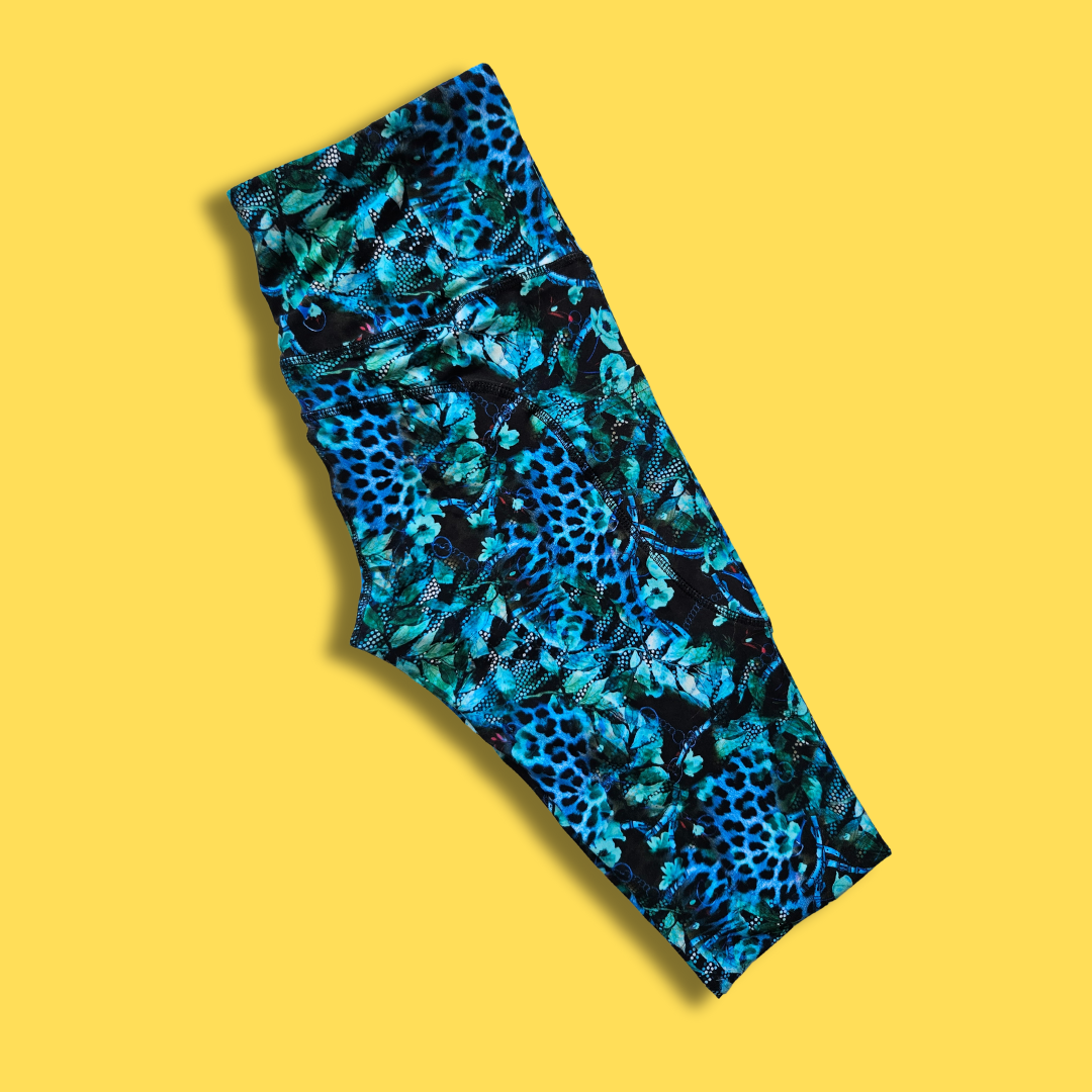 Leopard Abstract Capri