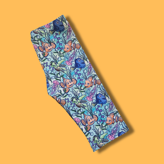 Just Keep Swimming Capris w/ Pockets