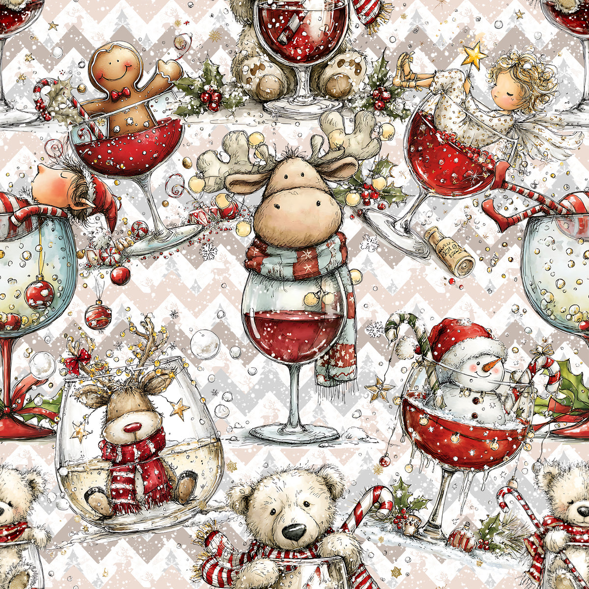 *PREORDER* Pour some wine on me! In the name of Christmas!