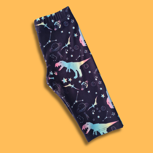 Space Dino Kids Leggings