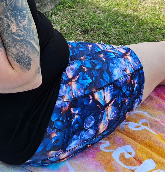 Sparkleflies Bike Shorts