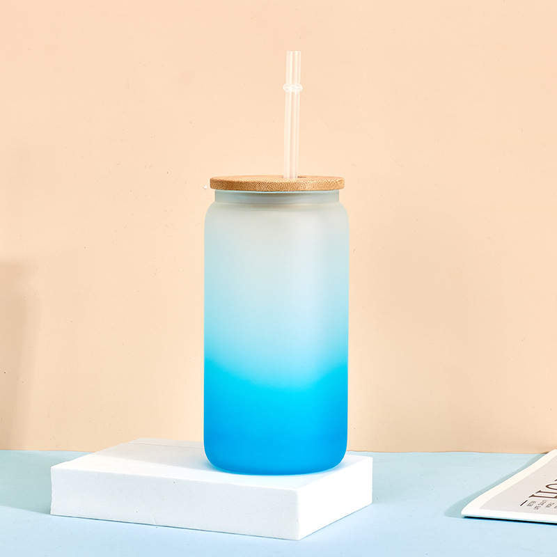 Colour Changing Glass Tumbler - 16oz *IN STOCK*