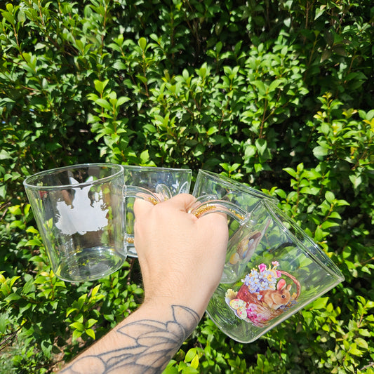 Easter Glass Mugs