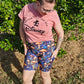 Mushroom Garden Bike Shorts