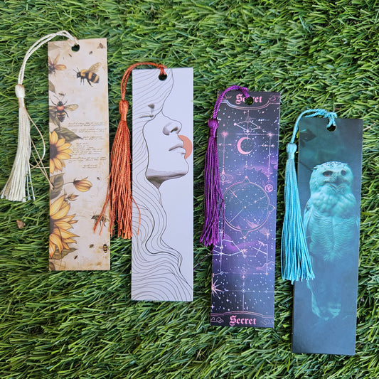 Cardboard Bookmarks