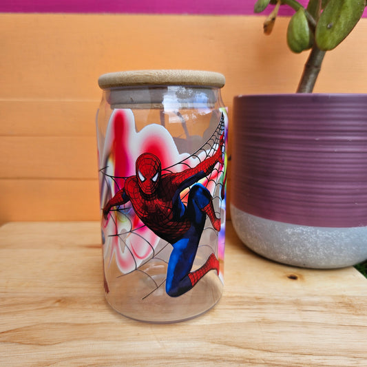 Spiderman Plastic Can Cup - 16oz
