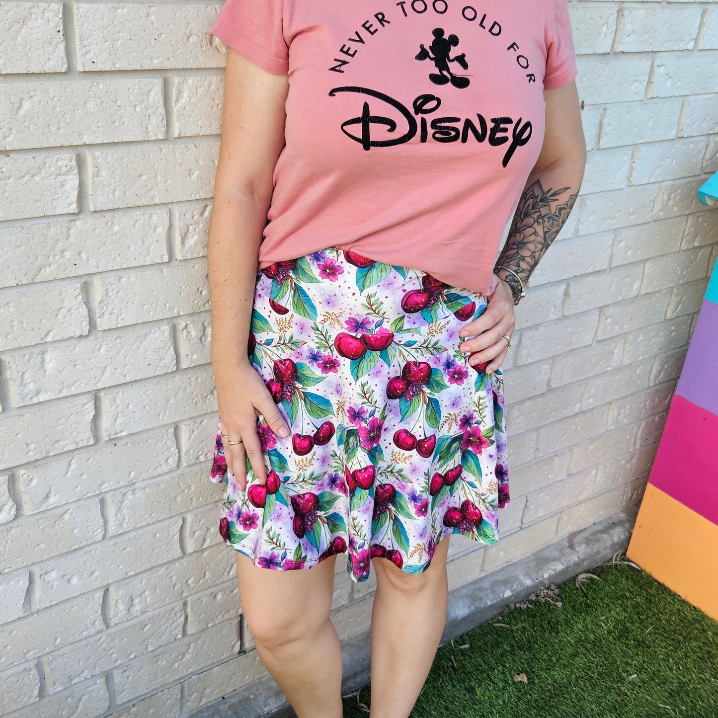 Cherry Bomb Skort