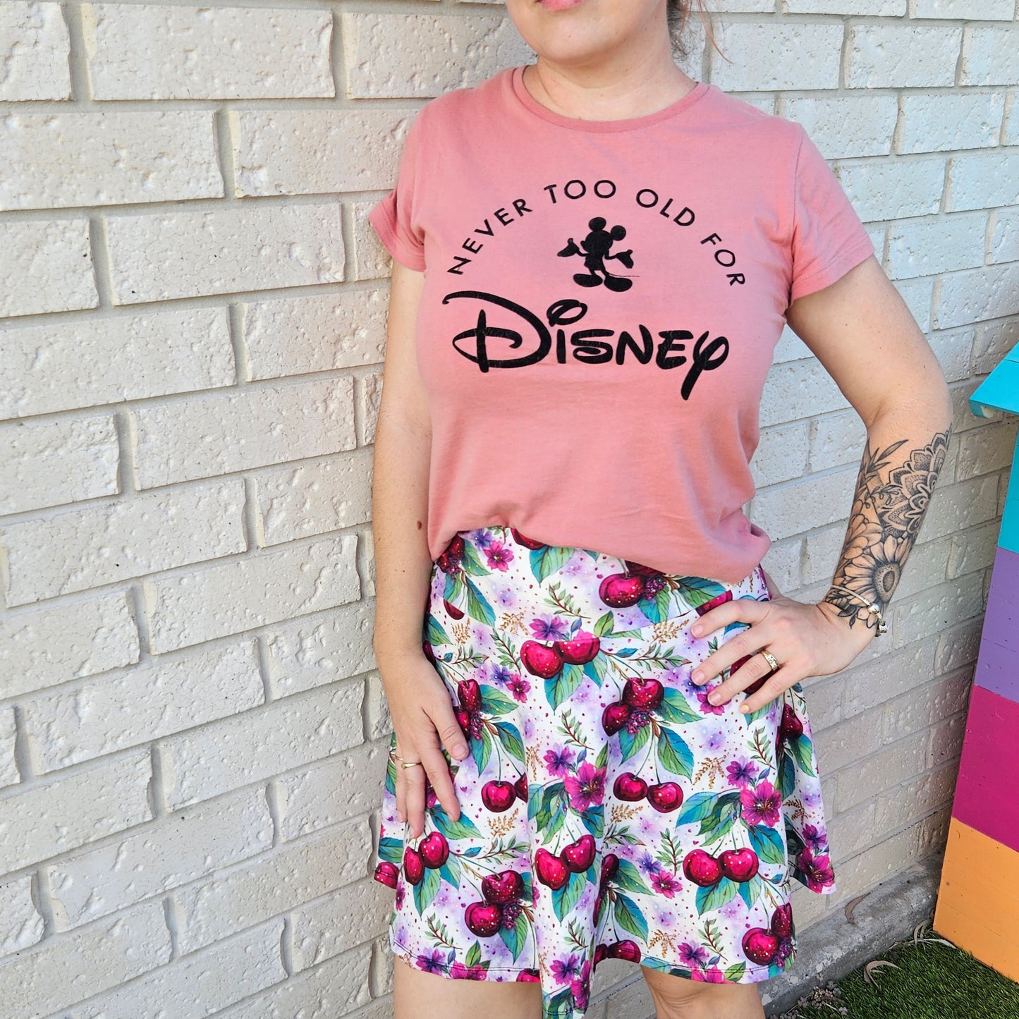 Cherry Bomb Skort