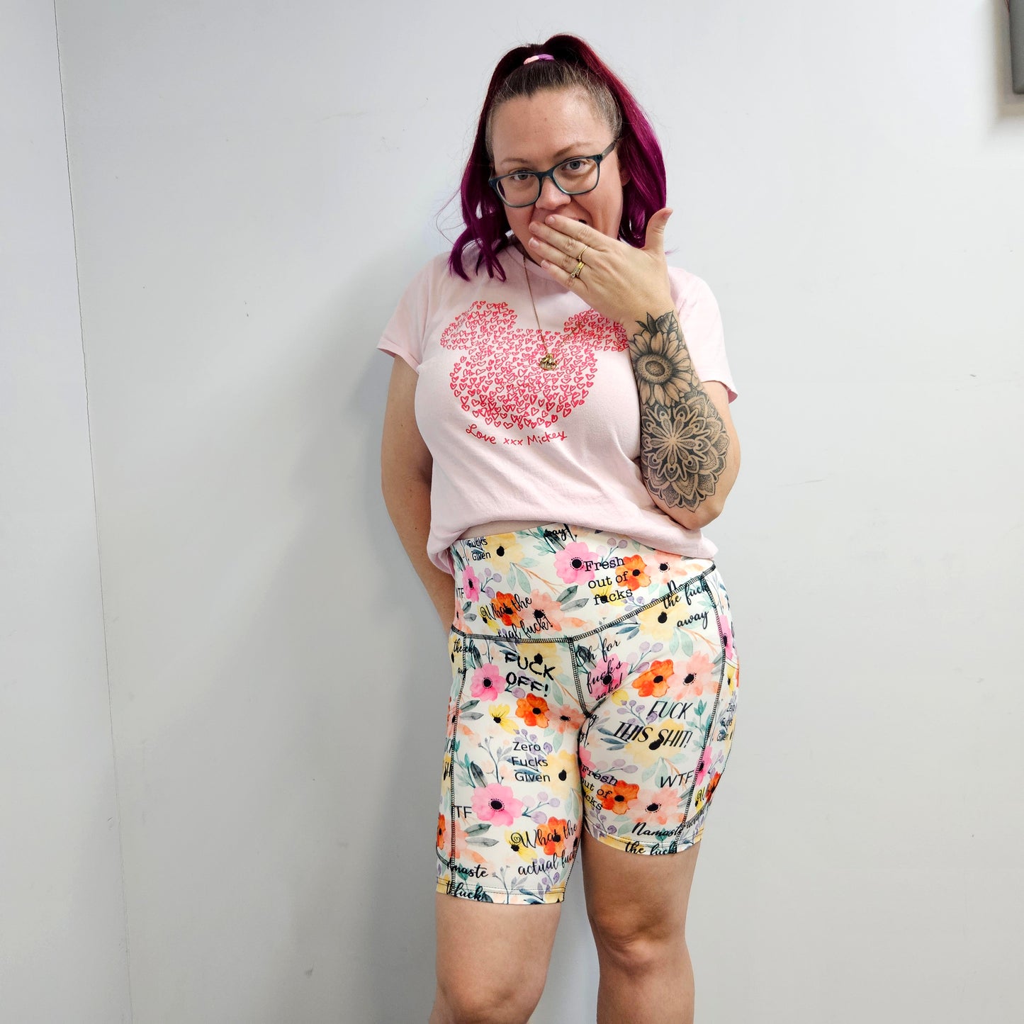 Pretty Swears Bike Shorts