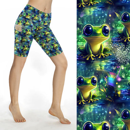 Ribbit Ribbit Bike Shorts