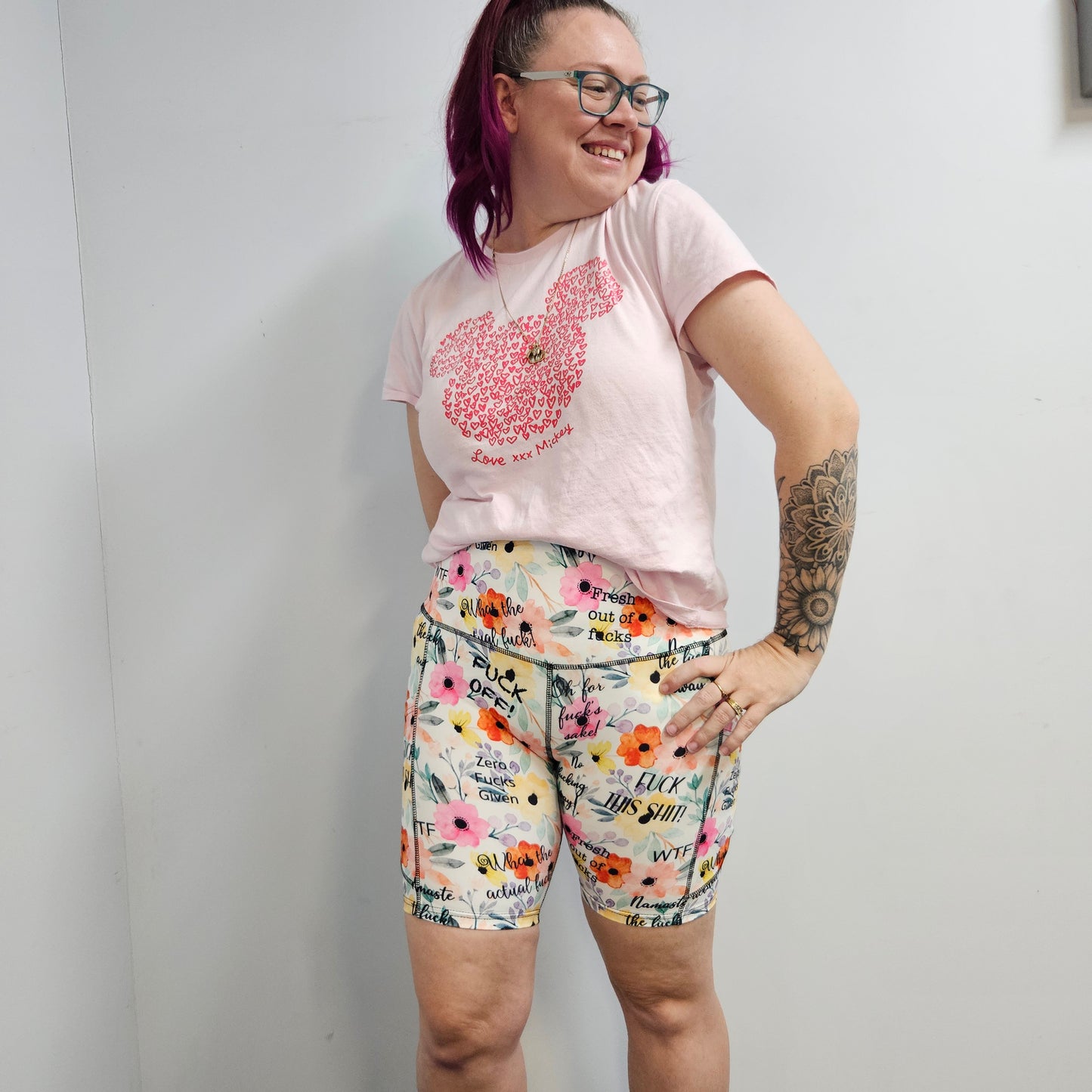 Pretty Swears Bike Shorts