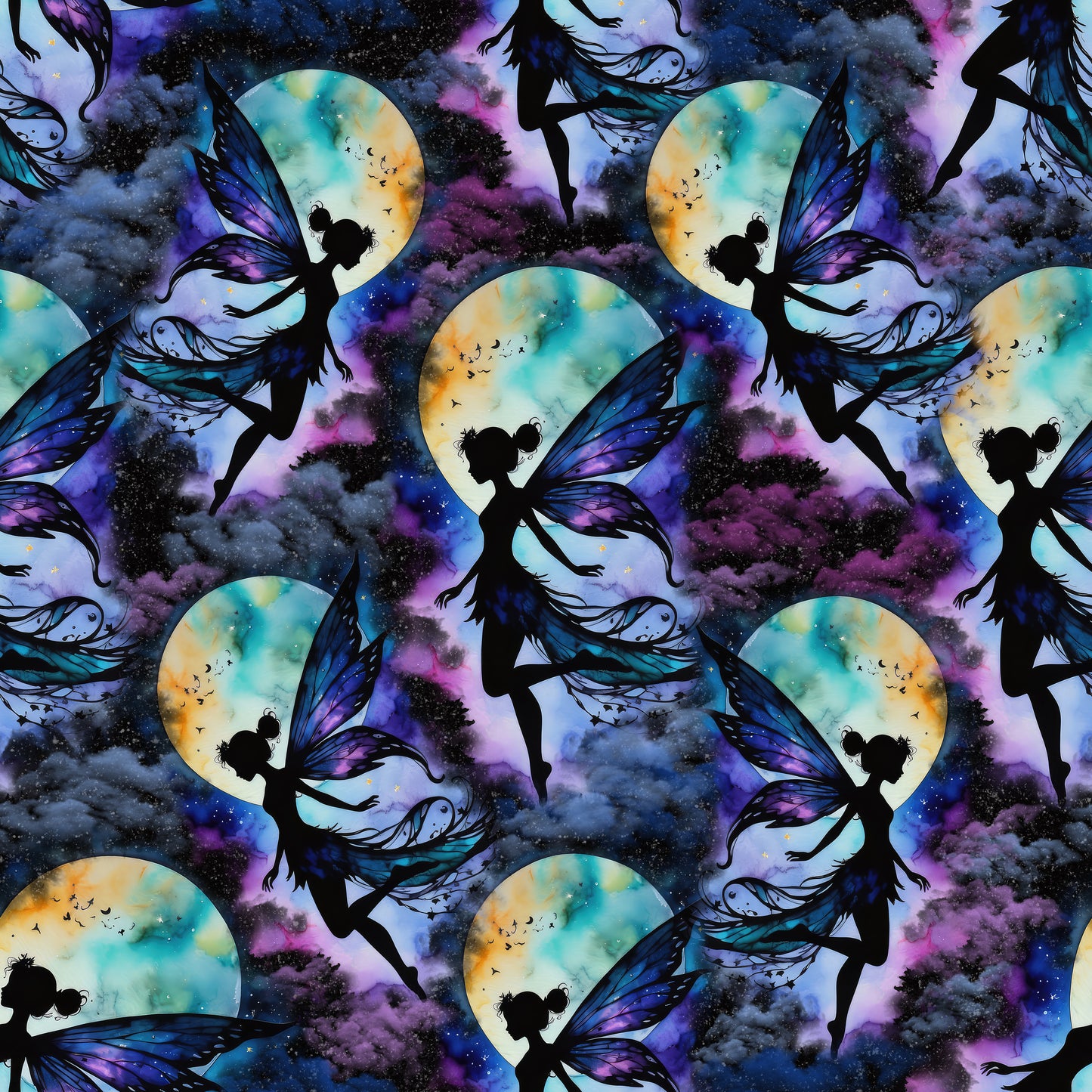 Dark Fairy Bike Shorts - Kids