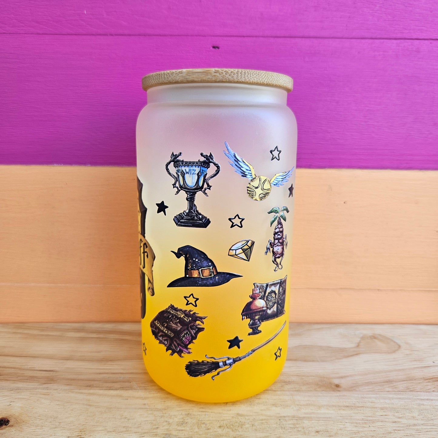 HP Huffl3puff Tumbler - 16oz
