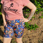 Mushroom Garden Bike Shorts