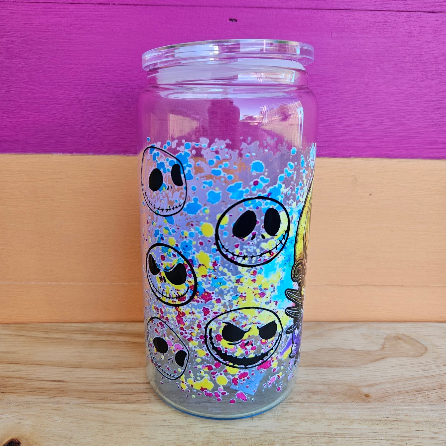 NBC rainbow splash Tumbler - 16oz