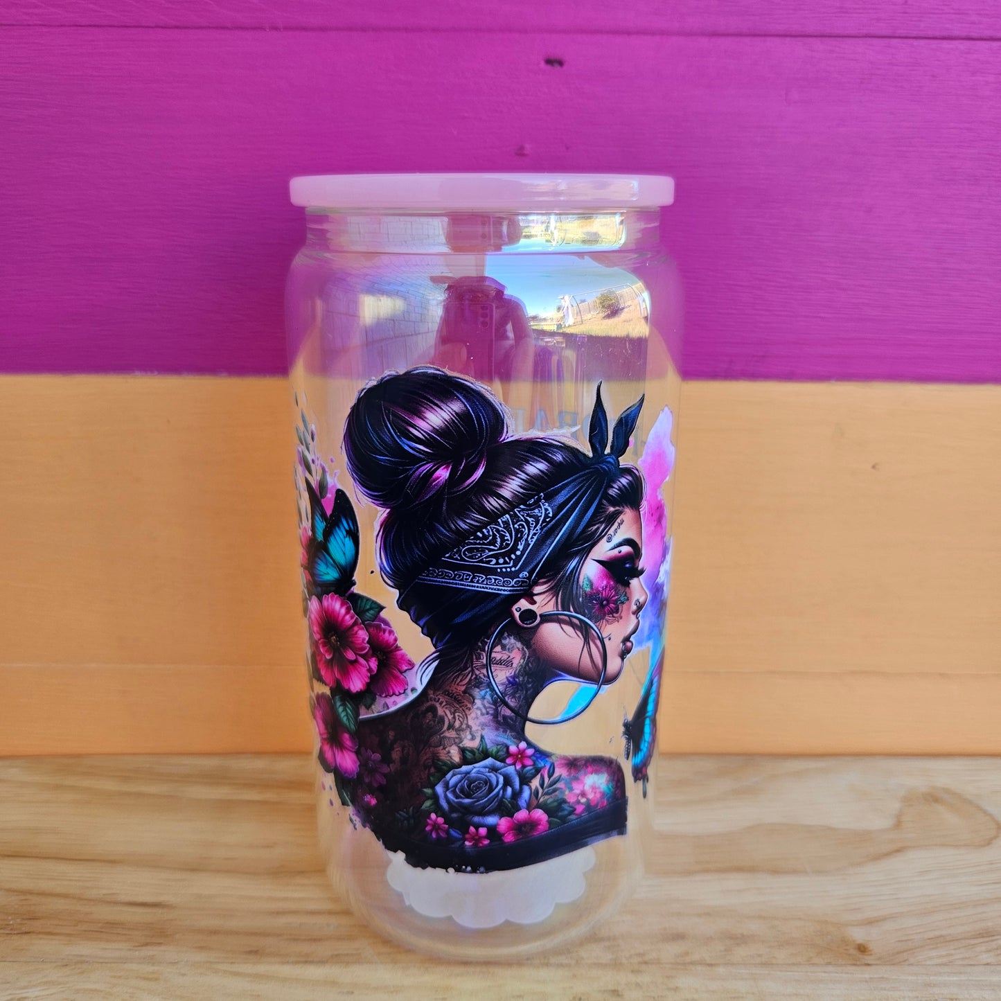 Probably Late Tumbler - 16oz