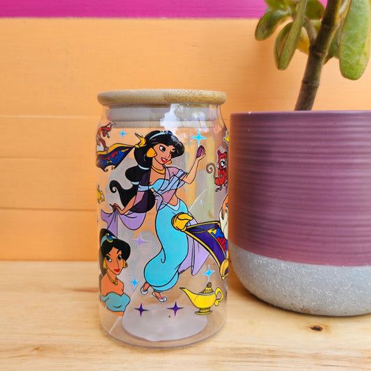 Aladdin Plastic Can Cup - 16oz **wrap not lined up**