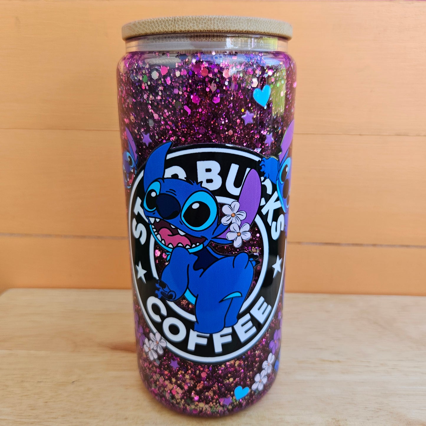 Starbucks St!tch Snow Globe Tumbler - 16oz