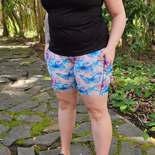 Butterfly Lover Bike Shorts