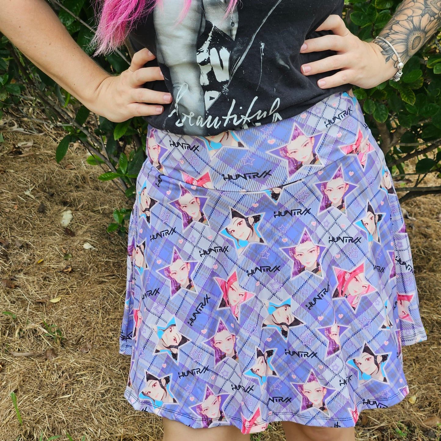Tartan Huntr!x Skort