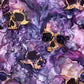 Purple Haze Skulls Capri