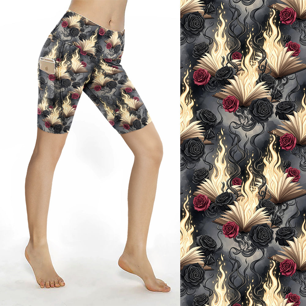 Dark Romance Bike Shorts
