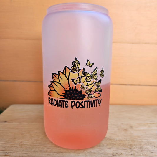Create Positivity Colour Changing Tumbler