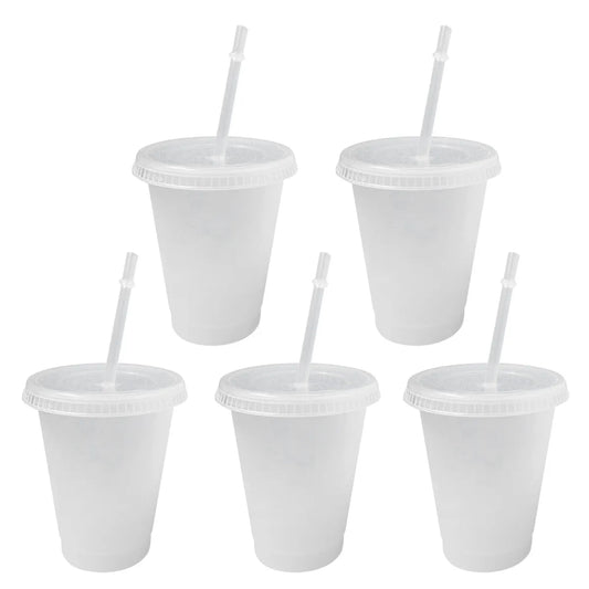 Clear Cold Cup Tumblers - 16oz