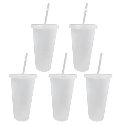 **PREORDER** Clear Cold Cup Tumblers - 24oz