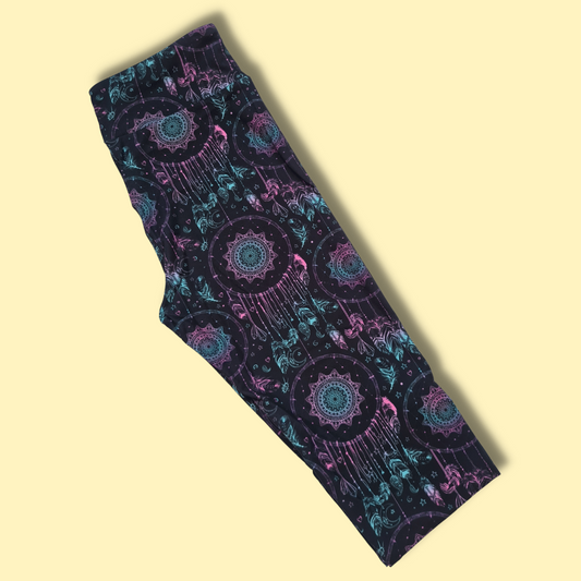 Mandala Dreams Yoga Band Capri