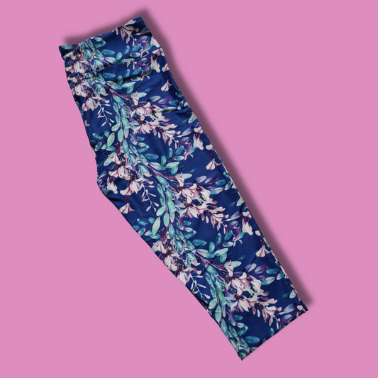 Tropical Vine Yoga Band Capri