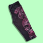 Intricate Skull Yoga Band Capri