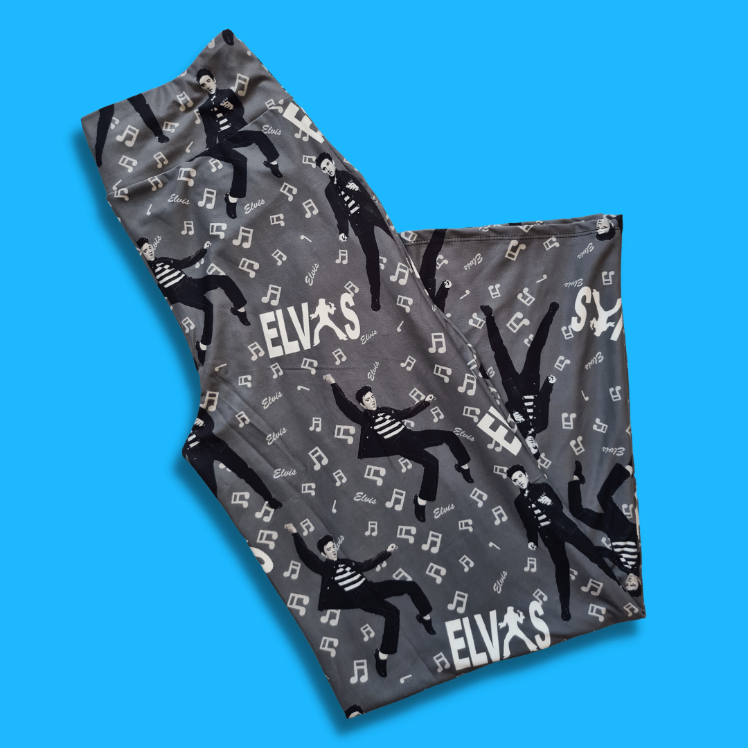 Elvis Lounge Pants (Yoga Band) w/ Pockets