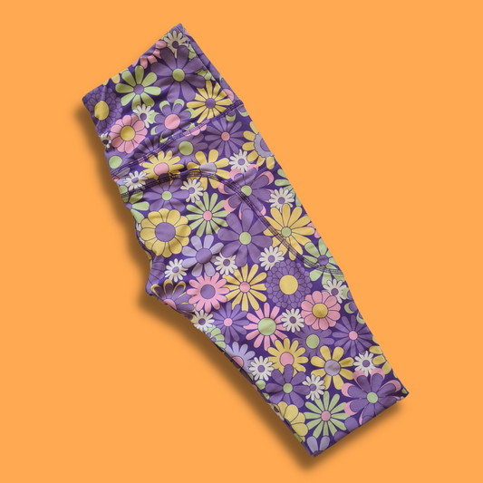 70's Flower Power w/ Pockets