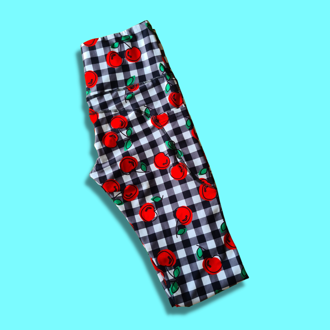 Cherry Picnic w/ Pockets
